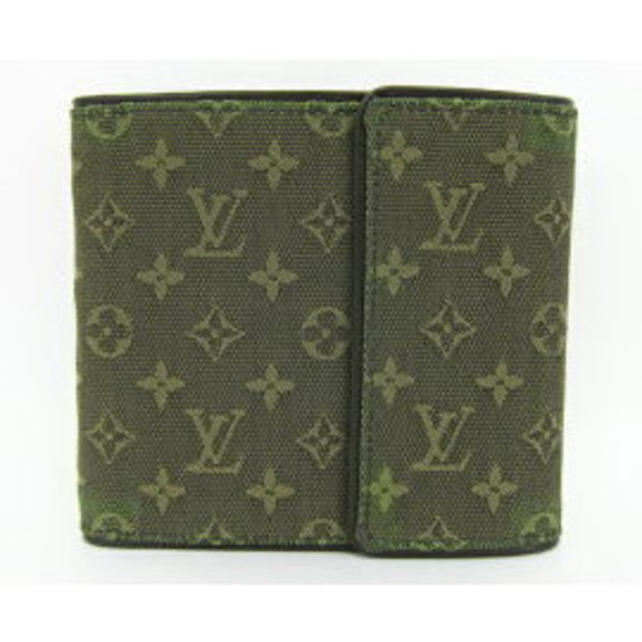 Louis Vuitton Tri Wallet Monogram Khaki Green - Picture 1 of 1